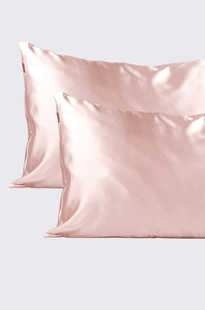 KITSCH HOLIDAY satiinityynyliinasetti 2kpl rose