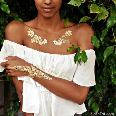 Flash Tattoos: Sheebani siirtotatuoinnit