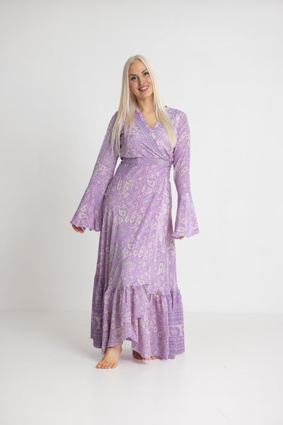 IBIZA TRENDY/Free Love kimono jade violet