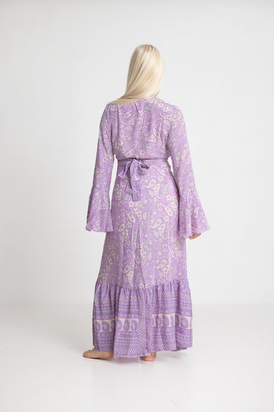 IBIZA TRENDY/Free Love kimono jade violet