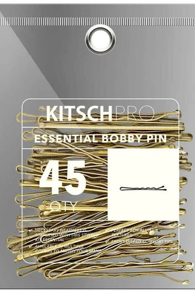 KITSCH Essential bobby pin-pinnit 45kpl vaalea