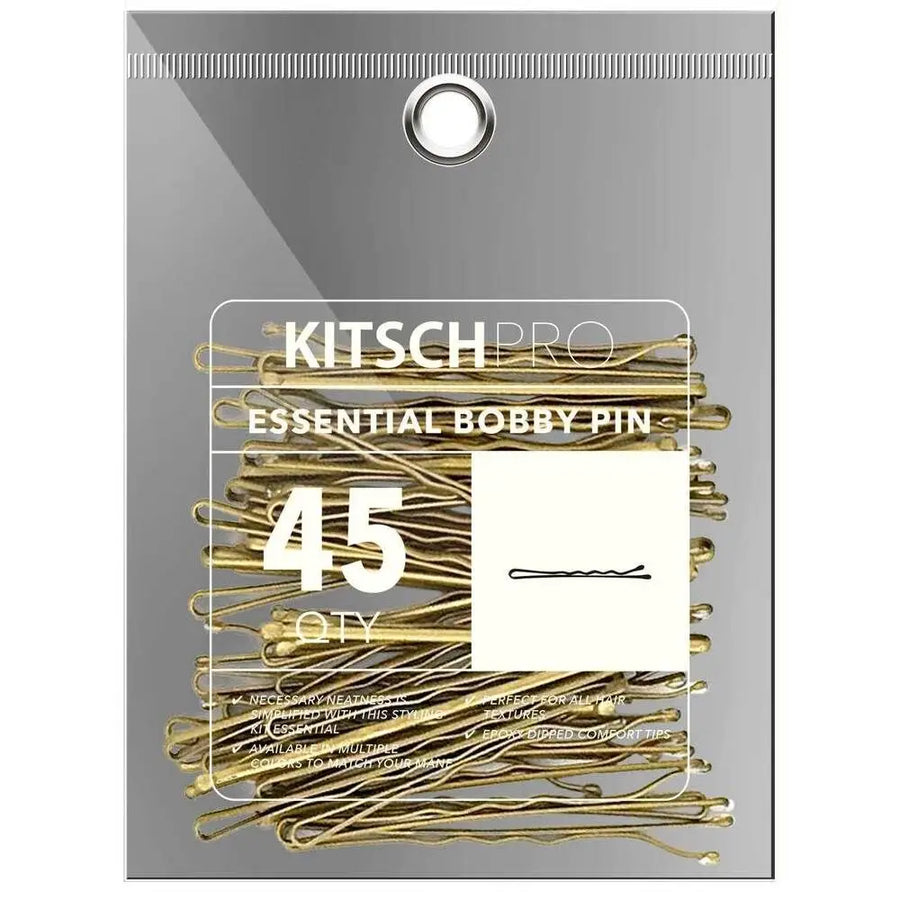KITSCH Essential bobby pin-pinnit 45kpl vaalea