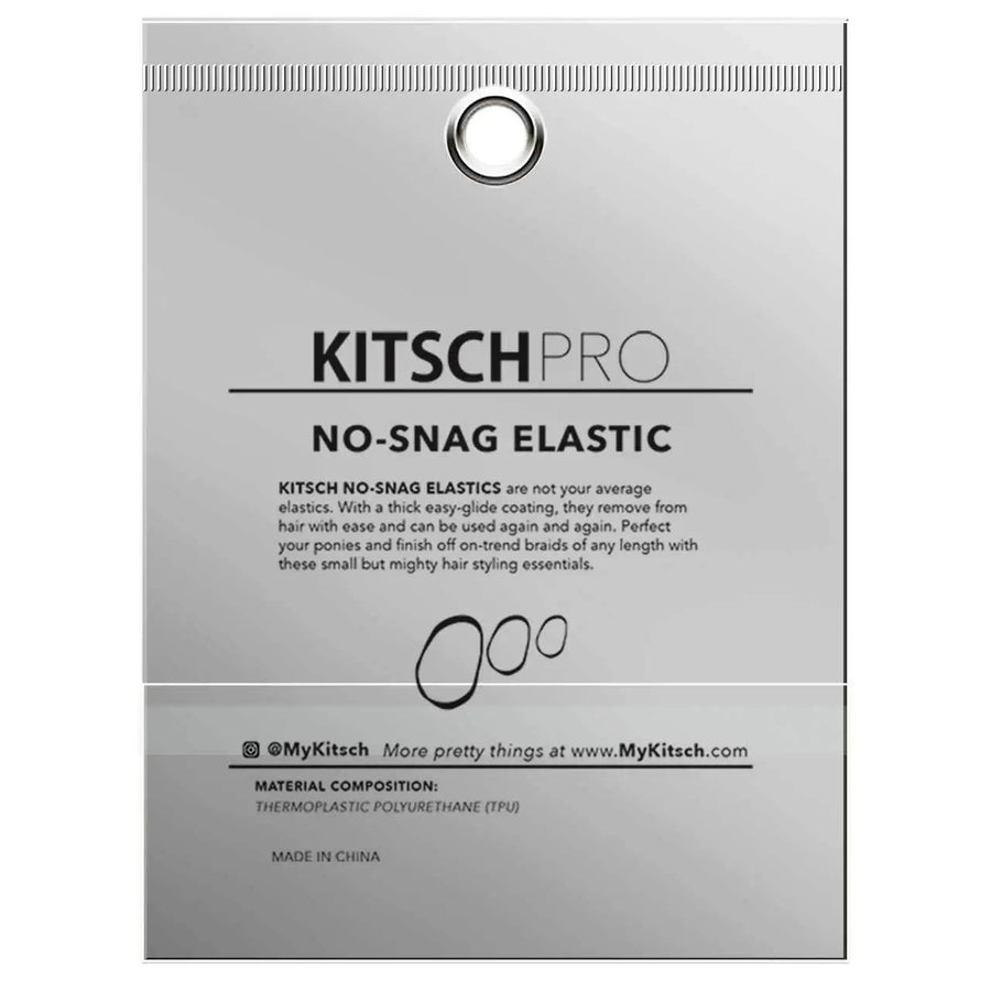 KITSCH no-snag elastic hiuslenkit 100kpl kirkas