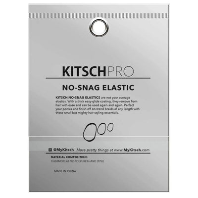 KITSCH no-snag elastic hiuslenkit 100kpl musta