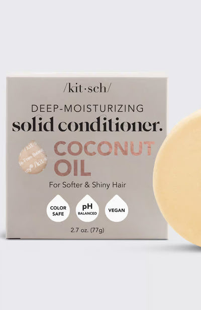 KITSCH Coconut Repair Conditioning Bar/Mask-palahoitoaine kuivillle ja vaurioituneille hiuksille
