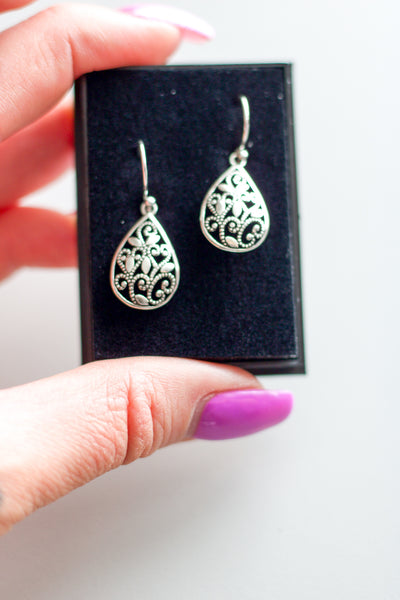 Silver Leaf korvakorut
